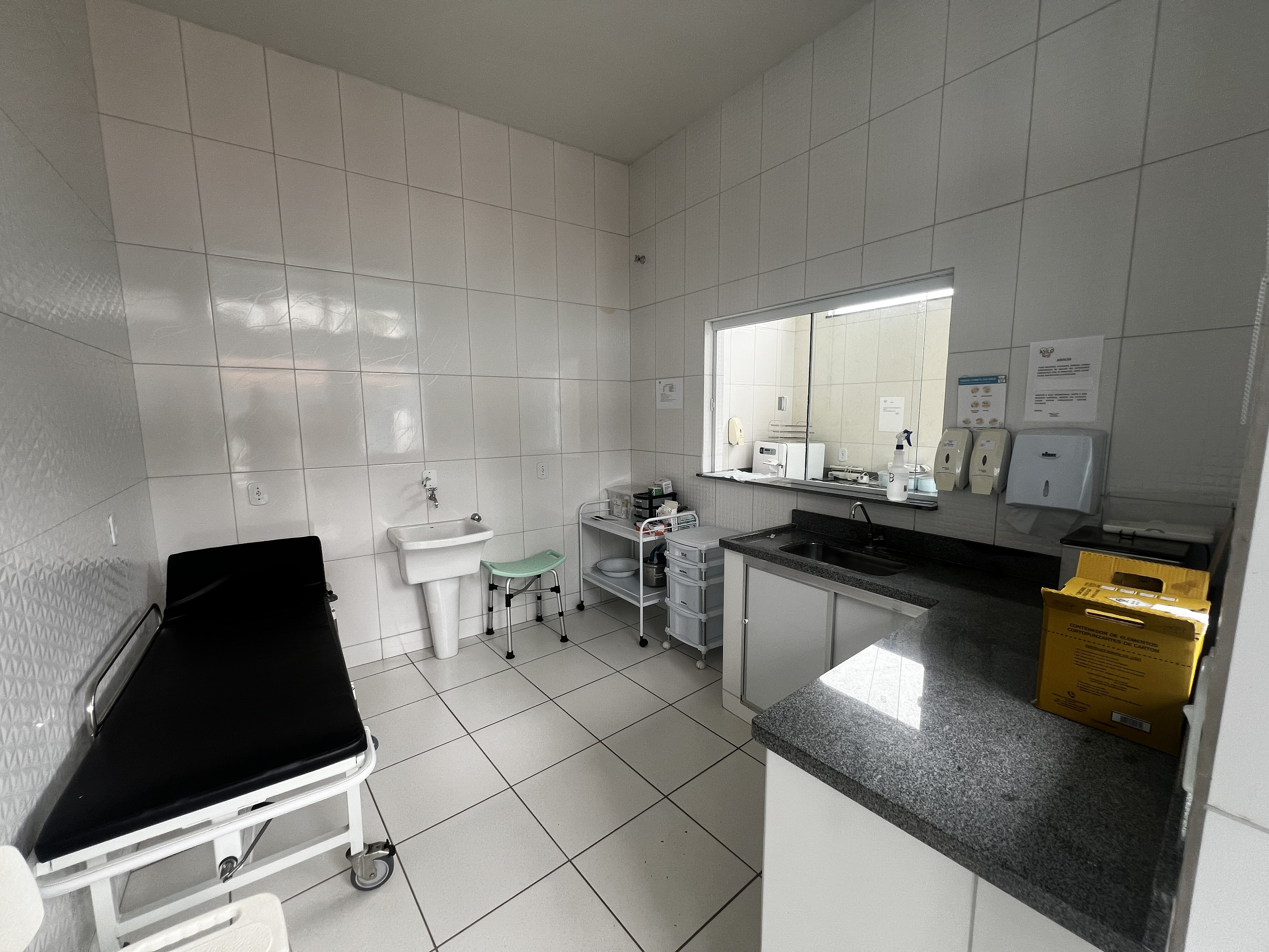 Espaço ambulatorial acolhedor e funcional